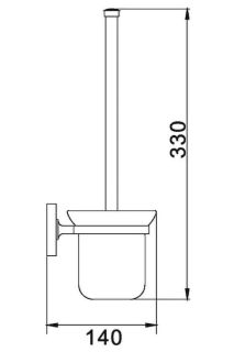 Ёршик Haiba HB1710 хром
